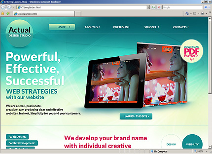 Website Template #34317