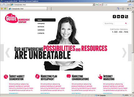 Website Template #34420