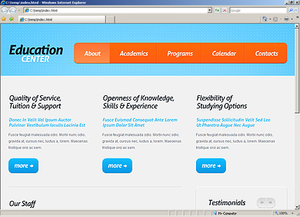 Website Template #34424