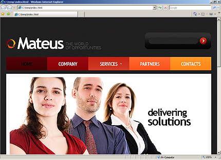 Website Template #34453