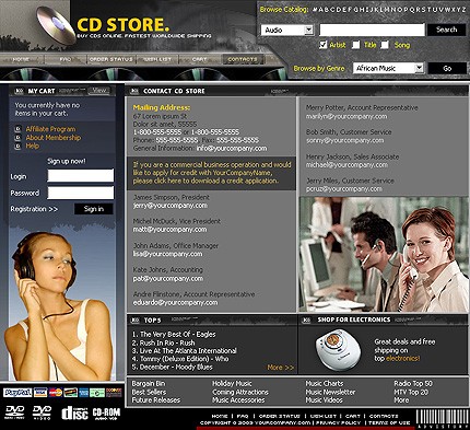 Website Template #3520