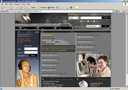 Website Template #3520