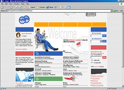 Website Template #3533