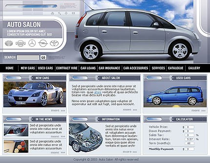Website Template #3580