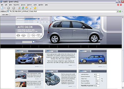 Website Template #3580