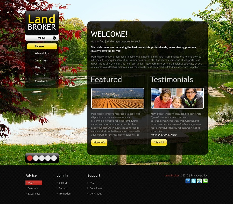 Land Broker Turnkey Website 2.0