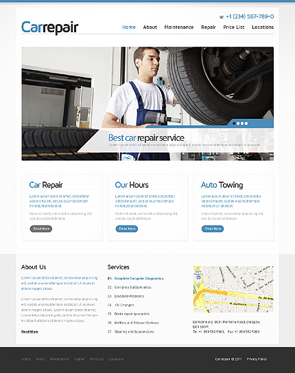 Auto Repair Template