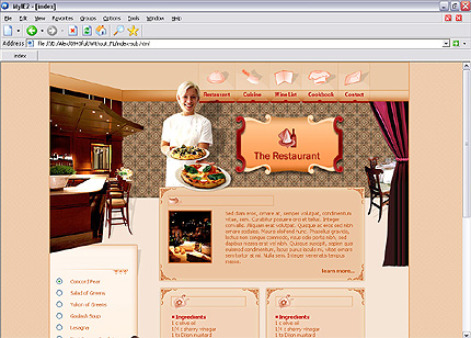 Website Template #3605