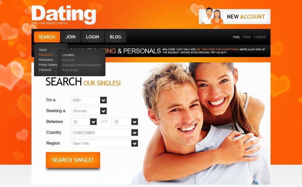 what is the most popular dating site in usa