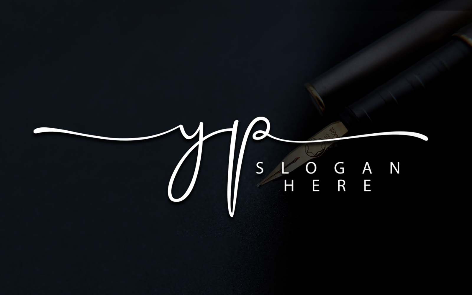 Creative Photography YP Letter Logo Design