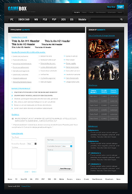 Website Template #36500