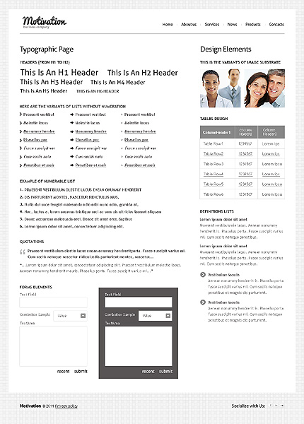 Website Template #36504