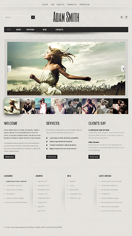 Website Template #36750