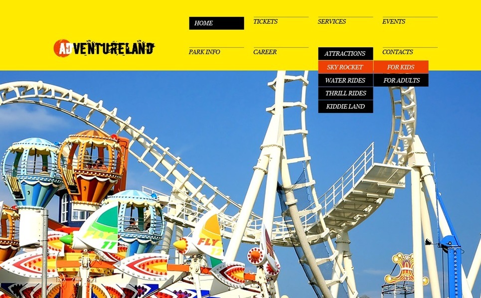 amusement-park-website-template-36949