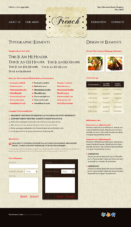 Website Template #37041