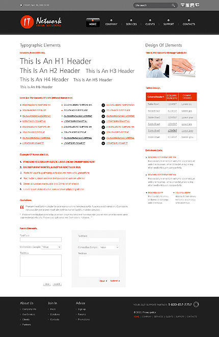Website Template #37046