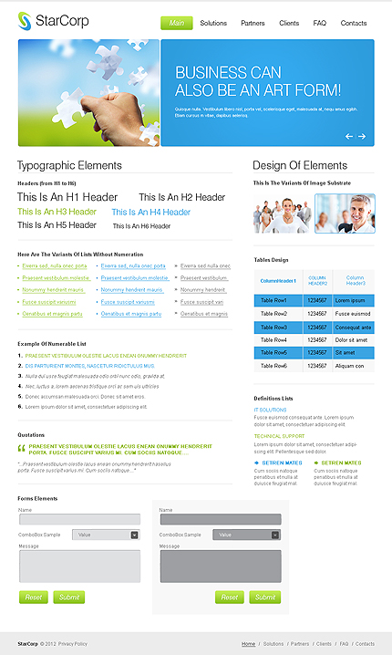 Website Template #37209
