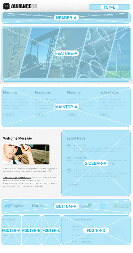 Website Template #37290