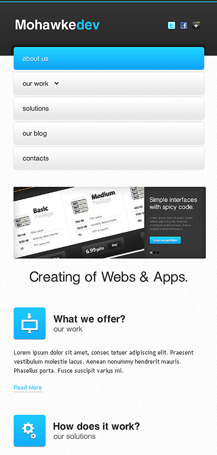 Website Template #37374