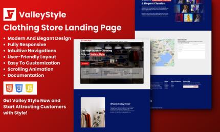 Modèles Landing Page