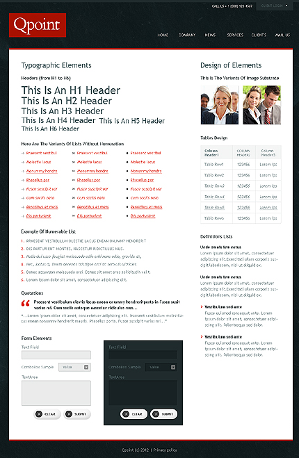 Website Template #37625