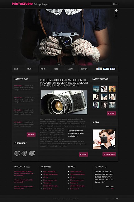 Website Template #37736