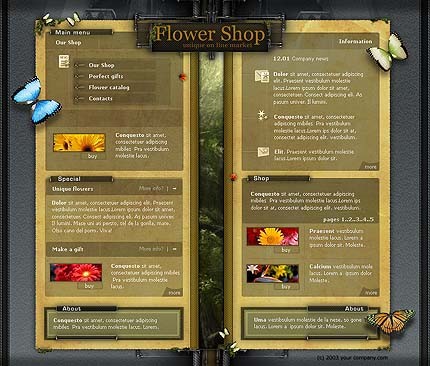 Website Template #3804