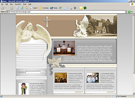 Website Template #3813