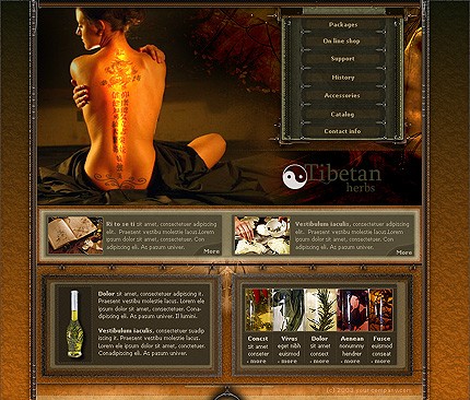 Website Template #3844
