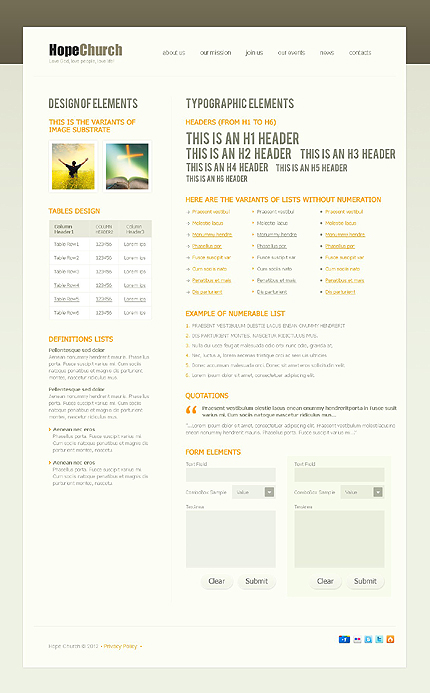 Website Template #38125