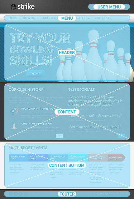 Website Template #38260