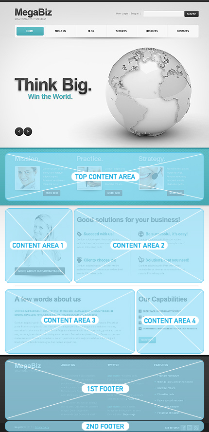 Website Template #38292