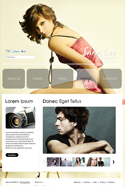 Website Template #38302