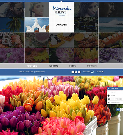 ADOBE PHOTOSHOP HOMEPAGE SCREENSHOT
