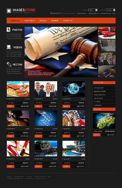 Website Template #38885
