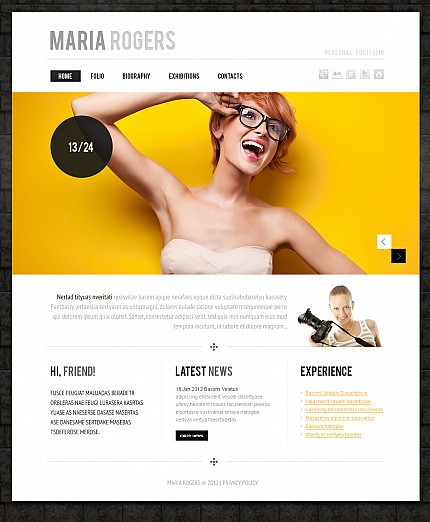 Website Template #38997