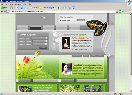 Website Template #3946