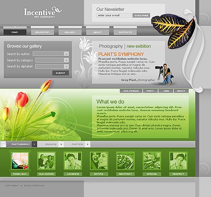 Website Template #3946