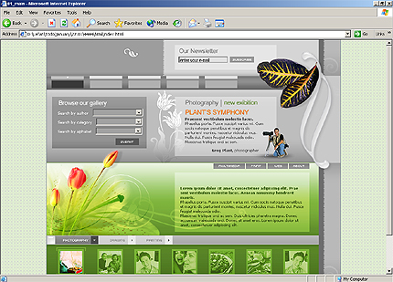 Website Template #3946