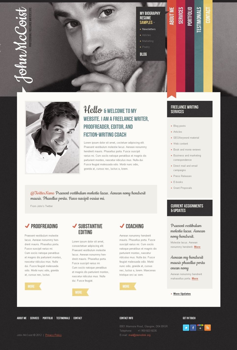 Wordpress Website Templates