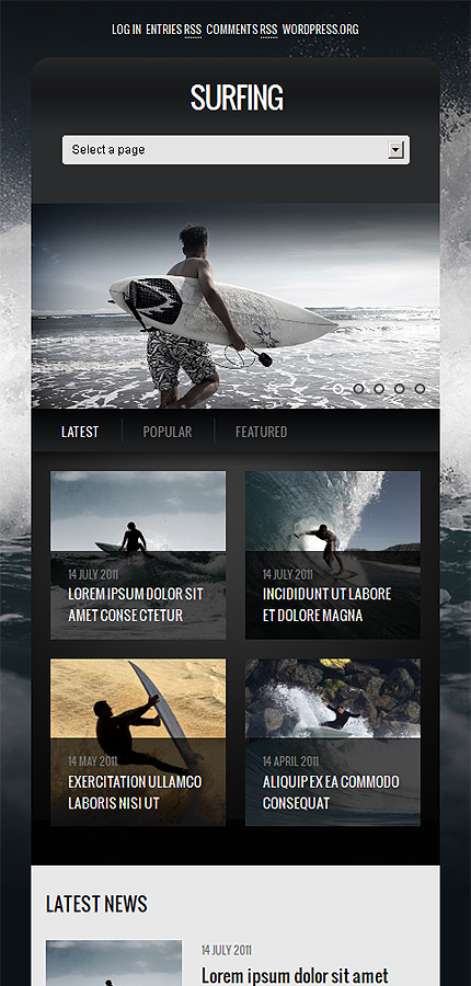 Website Template #39074