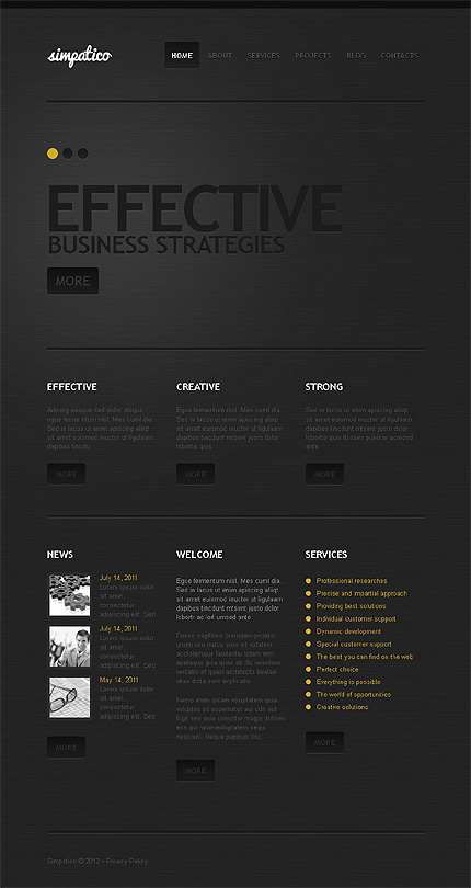 Website Template #39137