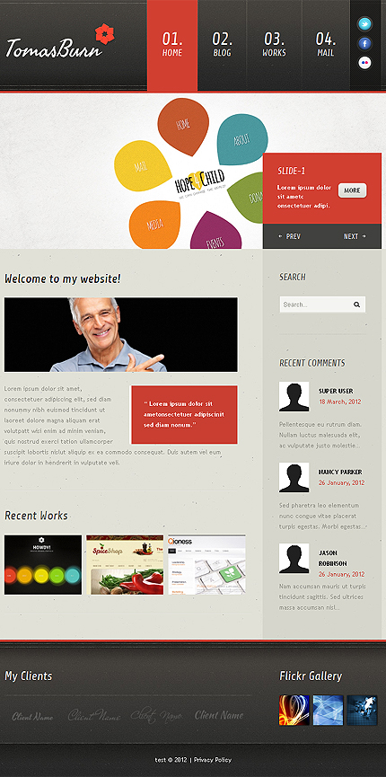 Website Template #39307