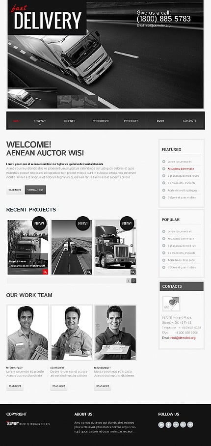 Website Template #39751