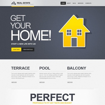 Real Estate Agency Wordpress Theme #39954