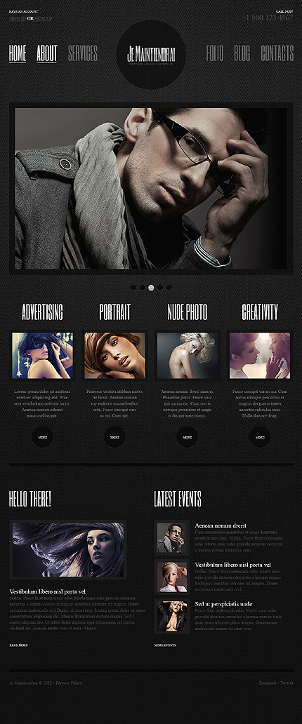 Website Template #40007