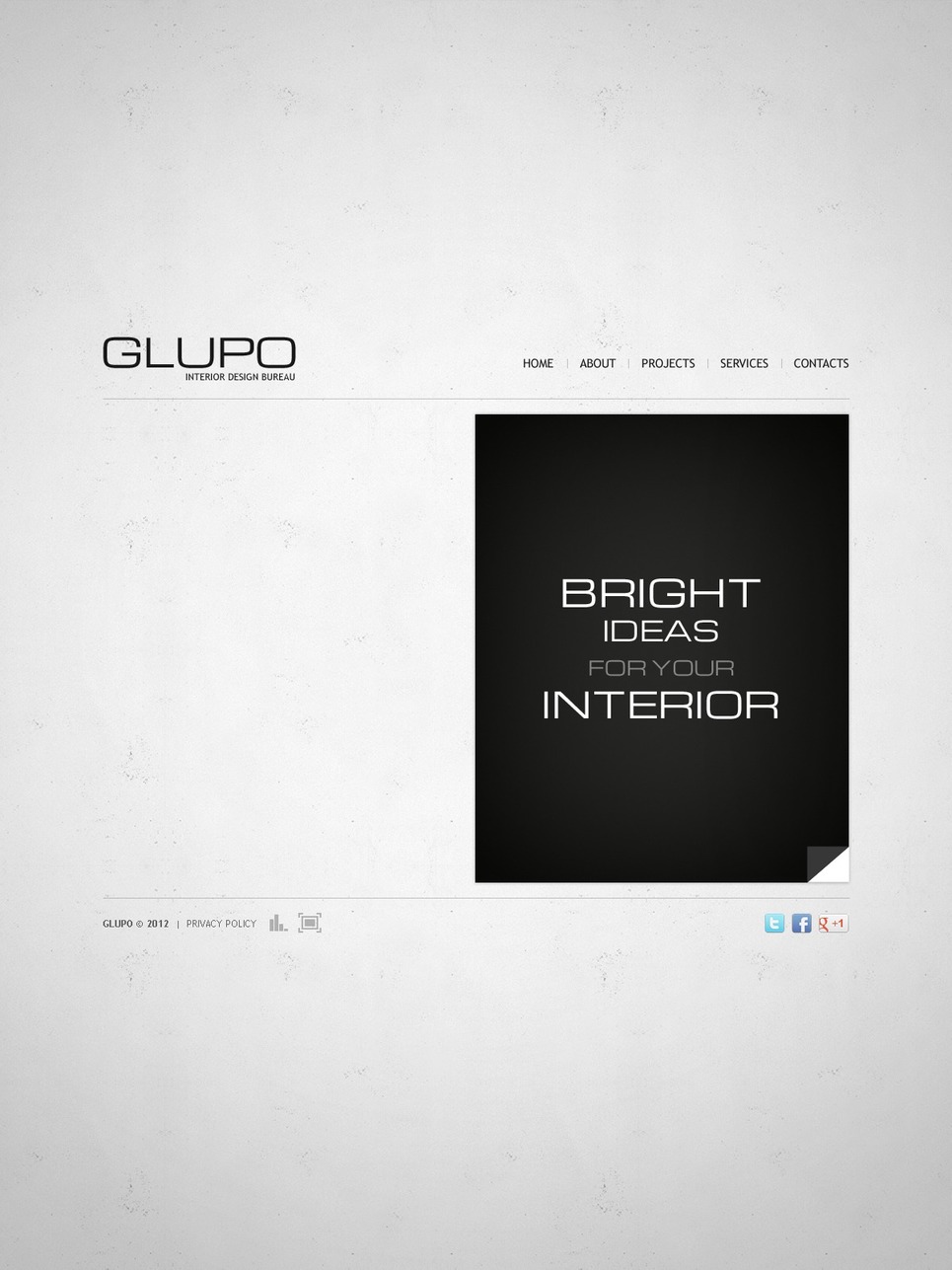 Interior Design Flash Template 41198