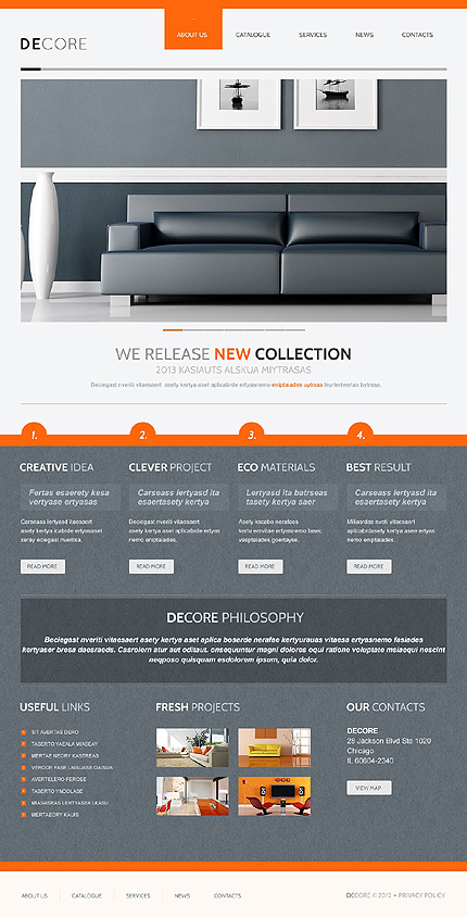 Joomla Main Page preview