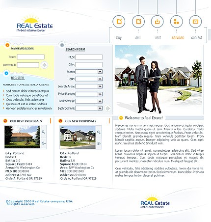Website Template #4245