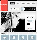 Facebook HTML CMS Template #42018